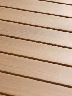 SANDVIKA + GUDHJEMSANDVIKA L65 table + 2 GUDHJEM chaises naturel