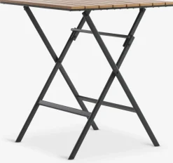 SANDVIKA + GUDHJEMSANDVIKA L65 table + 2 GUDHJEM chaises naturel