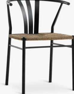 SANDVIKA + TAGMARKSANDVIKA L65 table naturel + 2 TAGMARK chaises noir