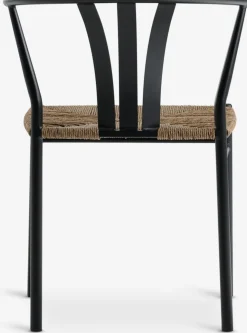 SANDVIKA + TAGMARKSANDVIKA L65 table naturel + 2 TAGMARK chaises noir