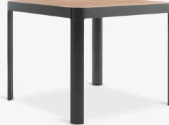 SIRDAL + SIRDALSIRDAL L91 table eucalyptus + 4 SIRDAL chaises gris