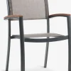 SIRDALChaise empilable SIRDAL gris