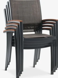 SIRDALChaise empilable SIRDAL gris