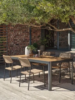 SIRDALTable de jardin SIRDAL l91xL211 eucalyptus