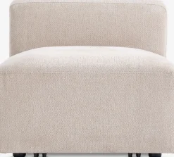 SKEJBYModule canapé SKEJBY central tissu beige