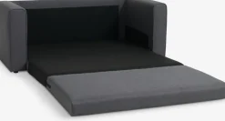 SKILLEBEKKCanapé convertible SKILLEBEKK tissu gris foncé