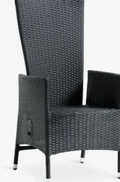 SKIVEChaise inclinable SKIVE noir