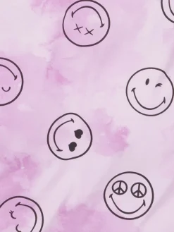 SMILEYParure de lit SMILEY SGL 140x200 violet