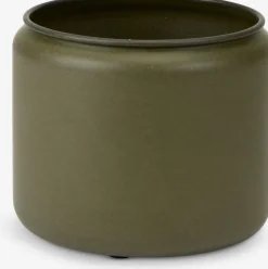 SNORKLABac à fleurs SNORKLA Ø25xH20 vert olive