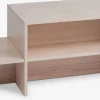 SOLLERUPTable basse SOLLERUP 50x110 a/tablettes pin massif