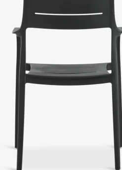 SONNERUP + INGSTRUPSONNERUP L215 table gris + 4 INGSTRUP chaises noir