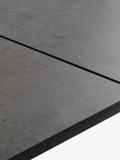 SONNERUP + INGSTRUPSONNERUP L215 table gris + 4 INGSTRUP chaises noir