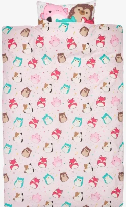 SQUISHMALLOWSParure de lit SQUISHMALLOWS 140x200 rose