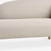 STADILCanapé STADIL ouvert gauche ovale tissu beige/coloris ch.