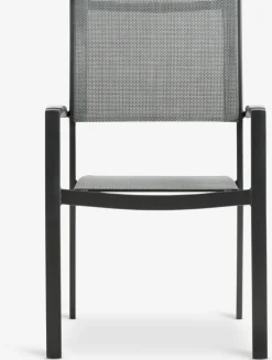 STENUNGSUND + STRANDBYSTENUNGSUND L60 table + 2 STRANDBY chaises gris