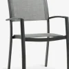 STRANDBYChaise empilable STRANDBY gris
