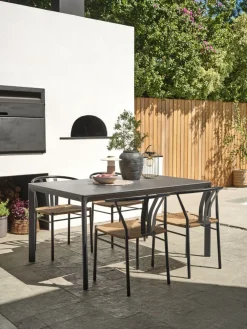 TAGMARKChaise de jardin TAGMARK noir