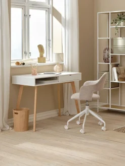 TAMHOLTBureau TAMHOLT 50x100 blanc/naturel