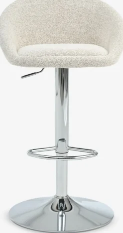 TAULOVChaise de bar TAULOV beige/chrome