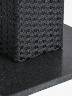 THY + AIDTTHY L60 table + 2 AIDT chaises noir