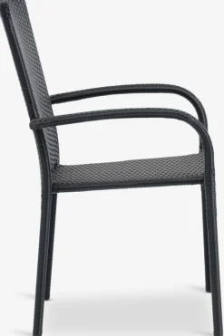 THY + GUDHJEMTHY L60 table + 2 GUDHJEM chaises noir
