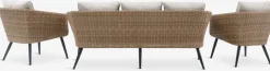 UDSTRUPEnsemble lounge UDSTRUP 5 personnes naturel