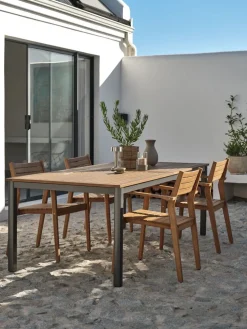 ULBJERGTable de jardin ULBJERG l99xl214/297 eucalyptus