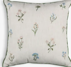 VALERIANACoussin VALERIANA 45x45 beige/vert