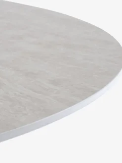 VAMDRUP + STORDALENVAMDRUP Ø120 table beige + 4 STORDALEN chaises naturel
