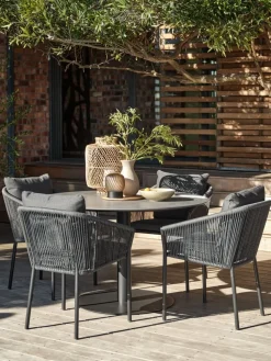 VAMDRUPTable de jardin VAMDRUP Ø120 gris