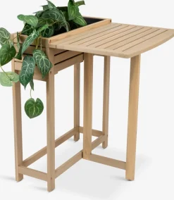 VANDREFALKTable pliante VANDREFALK 64x63 bois d'acacia