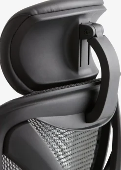 VARPELEVFauteuil de bureau VARPELEV maille noir/noir