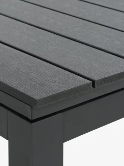 VATTRUPTable de jardin VATTRUP l95xL172/276 noir