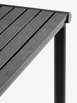 VIERLI + GLOMFJORDVIERLI L149 table + 4 GLOMFJORD chaises noir