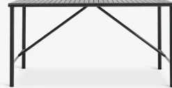 VIERLI + GLOMFJORDVIERLI L149 table + 4 GLOMFJORD chaises noir
