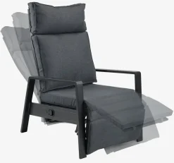 VONGEFauteuil lounge VONGE noir