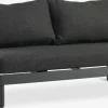 VOSSCanapé lounge VOSS 2 personnes noir
