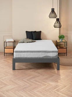 WELLPUR BOKSELVIGoldSurmatelas 140x190cm WELLPUR BOKSELVI gris