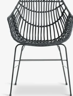 YPNASTED + ILDERHUSEYPNASTED L215 table naturel + 4 ILDERHUSE chaises noir