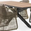 YPNASTED + STORDALENYPNASTED L215 table + 4 STORDALEN chaises naturel